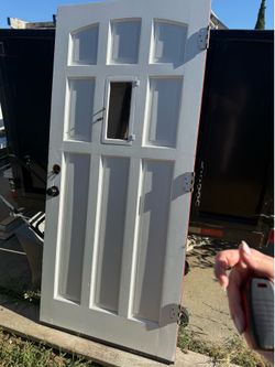 Wood door