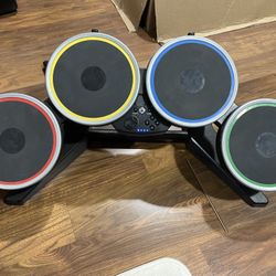 Rockband Harmonix NWDMS2 Nintendo Wii Drums with Stand