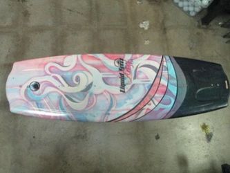Used Liquid Force Angel 134cm WAKEBOARD 100-170lb rider Weight-66625-2