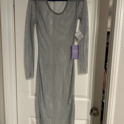 Mermaid Collection Sequin Net Dress 