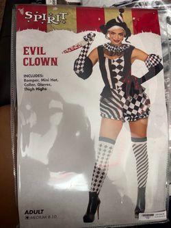 Evil Clown Costume