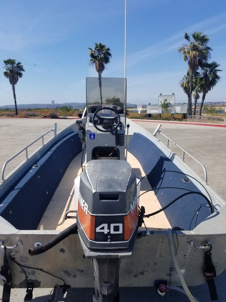 Westcoaster baja bayrunner center console boat