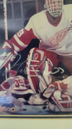 Dominik Hasek autographed picture