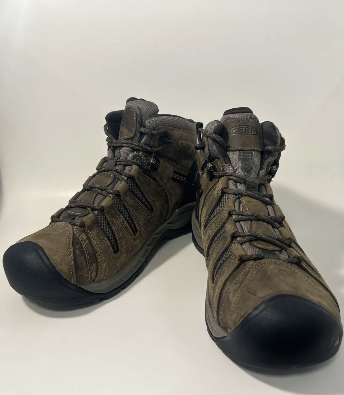 Size 11.5D - Men’s Keen Flint II Mid Waterproof Soft Toe Work Boots 1025613