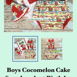 Cocomelon Birthday Outfit