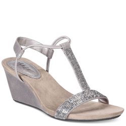 New Ladies Embellished Evening Wedge Sandals Size 8 & 9