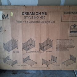Dream On Me Style 655 7 In 1 Convertible Crib 