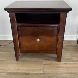 Wooden End Table