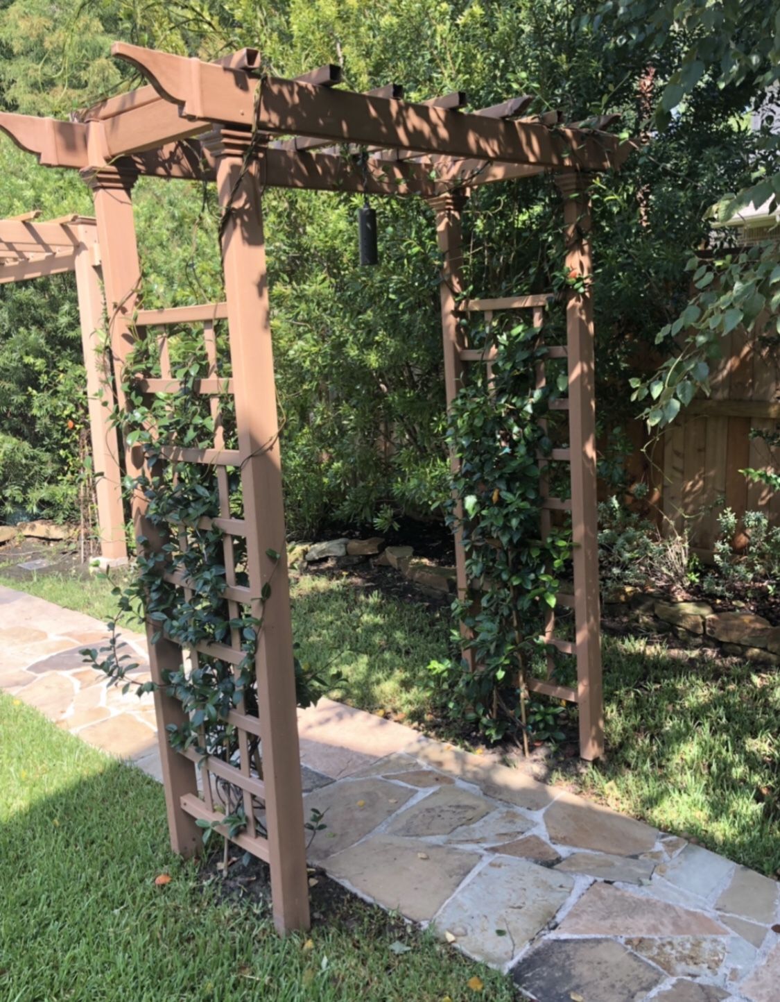 Vinyl Pérgola Arbor