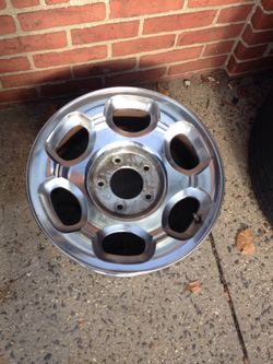 1 Lincoln Navigator chrome wheel 17"