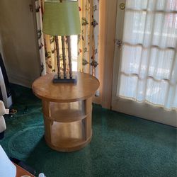Very cool side table End  table Vintage 1950s 1960s