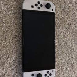 Switch OLED Model with joy con and carrying case