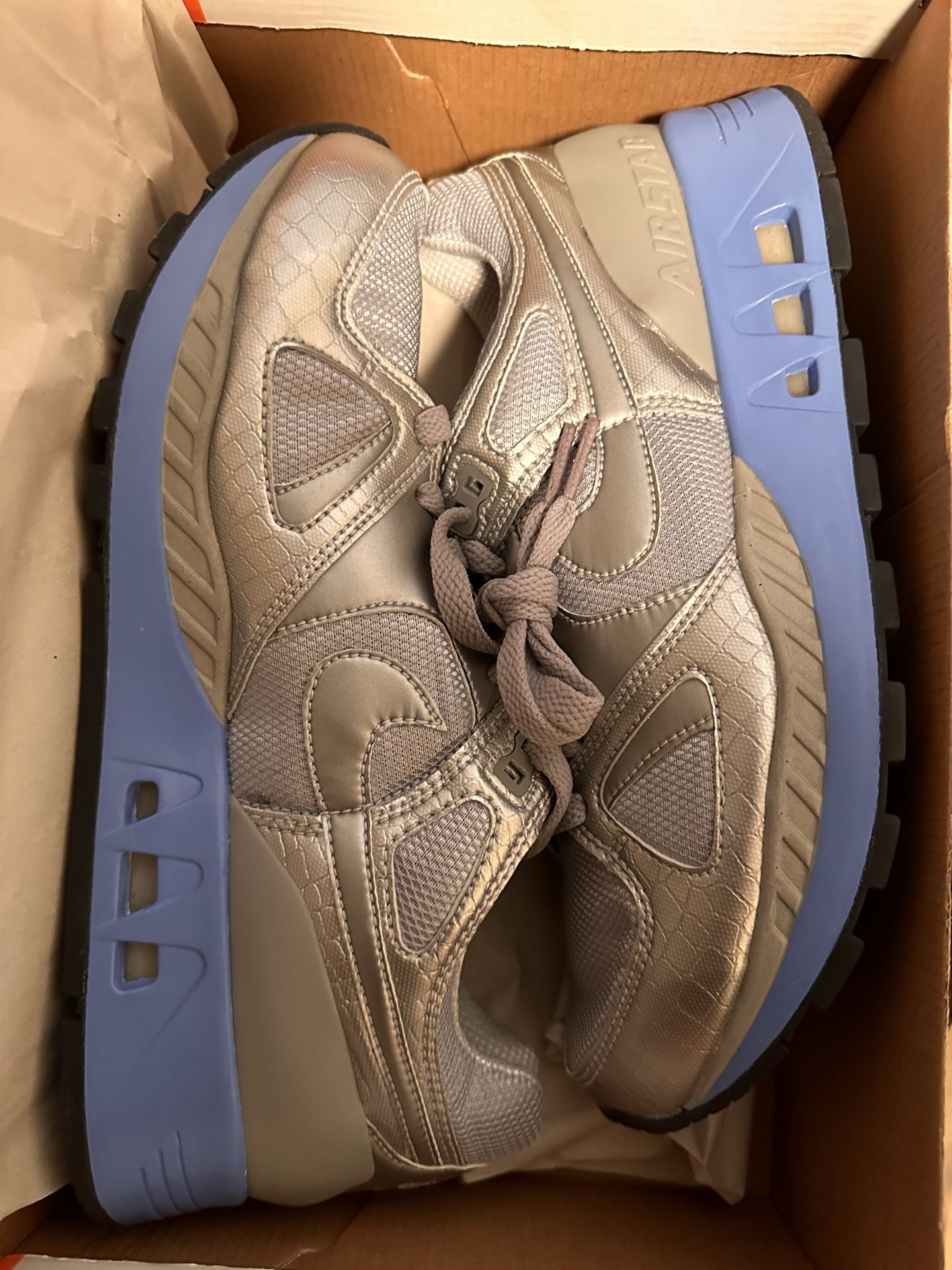 Rare Nike Air stab Premium (Silver Surfer) size 8.5