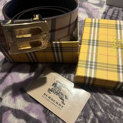 Burberry New Belt