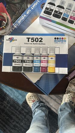 NEW  subliminal Ink Sublimaker T502 Ink Refill Bottle Set,