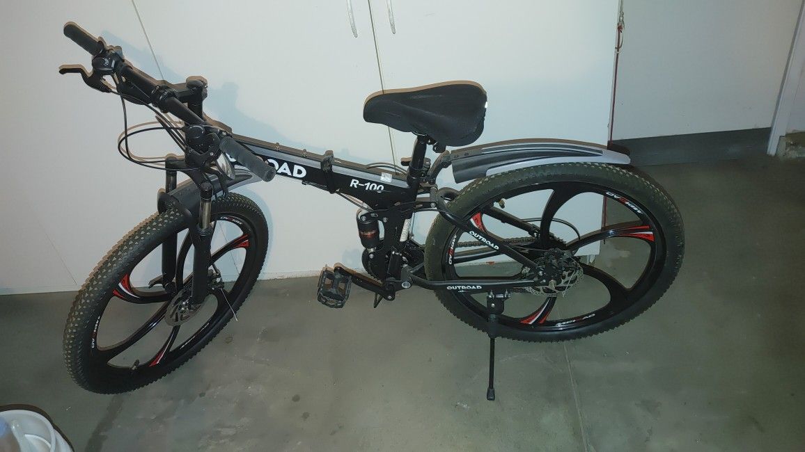 Bicycle Folding Outroad 26 Inches Mountain Bike