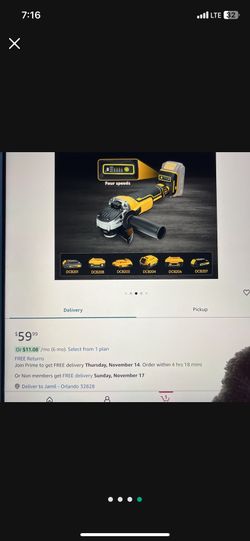 Cordless Angle Grinder 