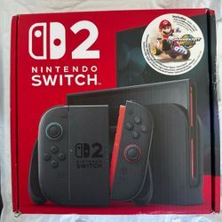 Nintendo Switch 2 Mario Kart Bundle Brand New In Hand 