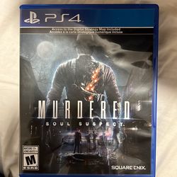 PS4 murdered soul suspect game