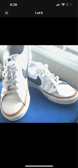 Nike Court Legacy Next Nature Men’s 10.5 White Black Gum Sneakers DH3162-100