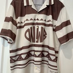 ZARA BUTTON DOWN SHORT SLEEVE SHIRT-MEN’S MEDIUM