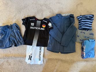 Boys Clothing Bundle 4-5yo - T-Shirts, Hoodies, Shorts, and Jacket