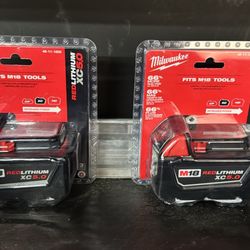 Milwaukee M18 5.0 Batteries BRAND NEW 