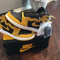The Air Jordan 1 Retro High OG Boys' Shoe - Size 7 Y