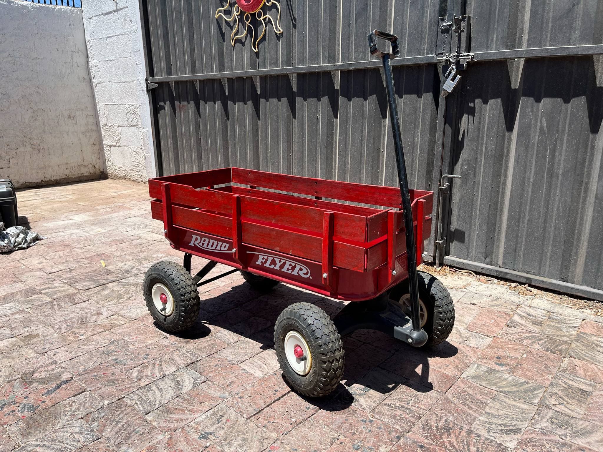 Radio Flyer Wagon w/ Wood Sides & Air Type Tires