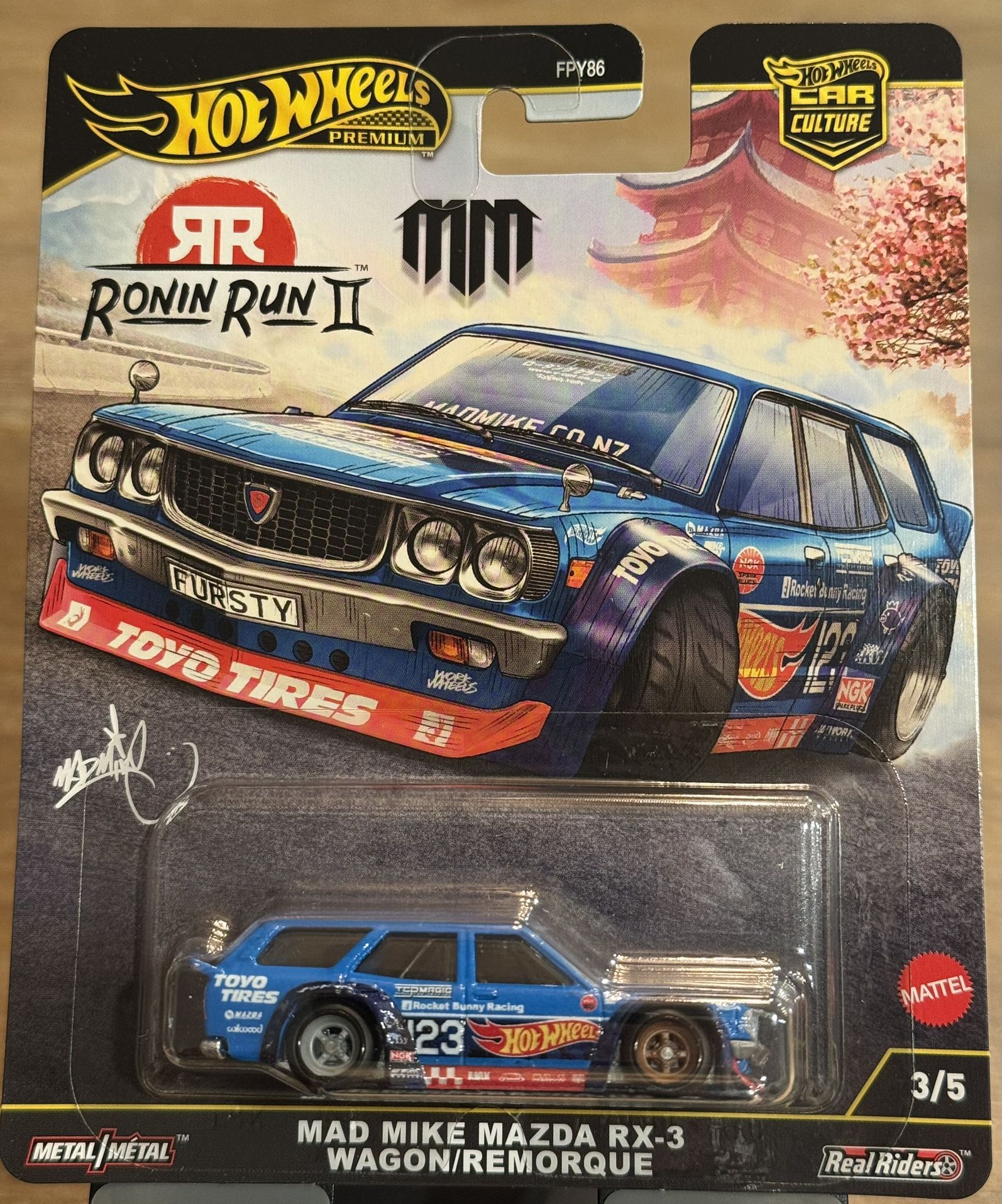 Hot Wheels Ronin Run II Mazda RX-3