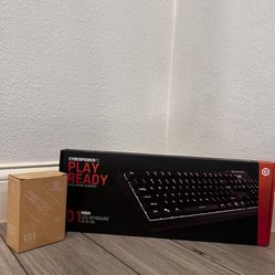 New gaming keyboard and mouse