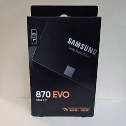 Samsung Solid State Drive 1TB 870 EVO SATA 2.5"