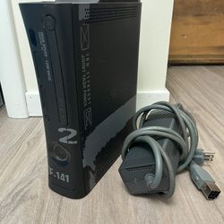 Xbox 360 Modern Warfare 2 MW2 Edition Console 250GB Tested With Power Cord