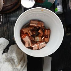 1" & 1"1/4  Assorted Copper Fittings 