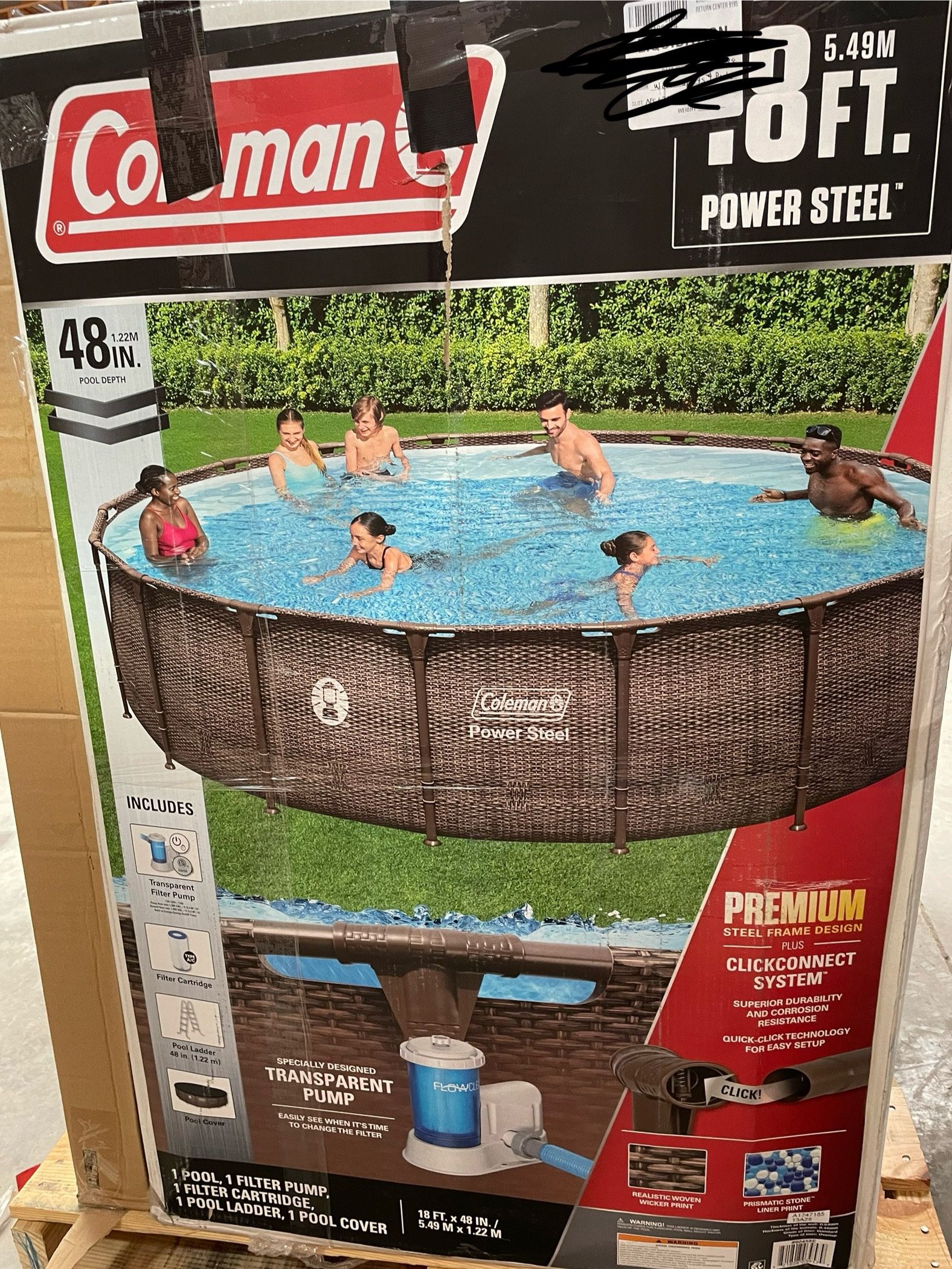 Coleman 18 X 48 Poolnull