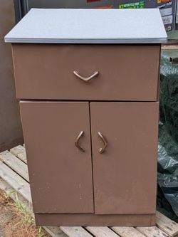 "Kitchen"  Extra Cabinet, Metal with Drawer. Delivery Possible local to Nashua