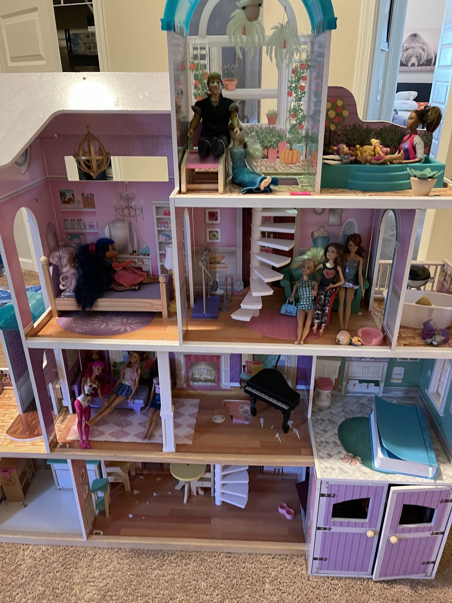 Rosewood mansion dollhouse hotsell