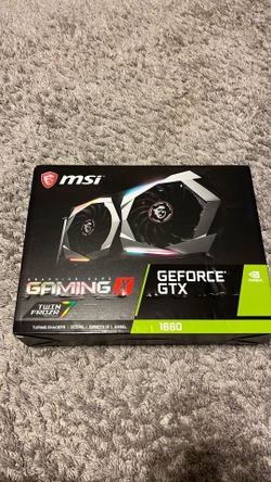 MSI GeForce GTX 1660 Gaming X 6G Graphics Card