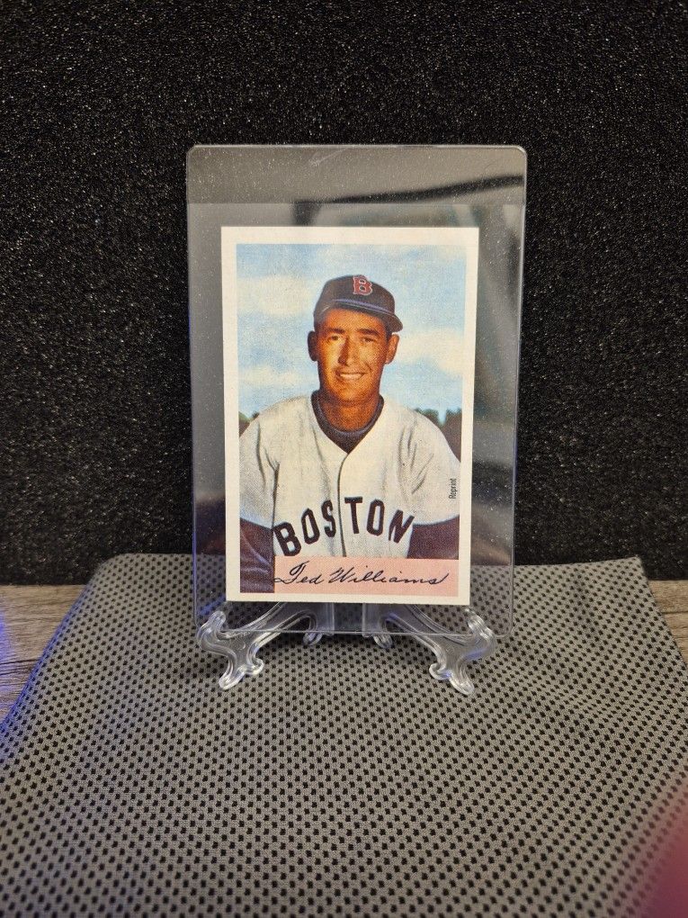 TED WILLIAMS 1989 BOWMAN REPRINT COLLECTORS CHOICE CARD