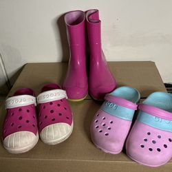 Girls Shoes - 3 Pairs 