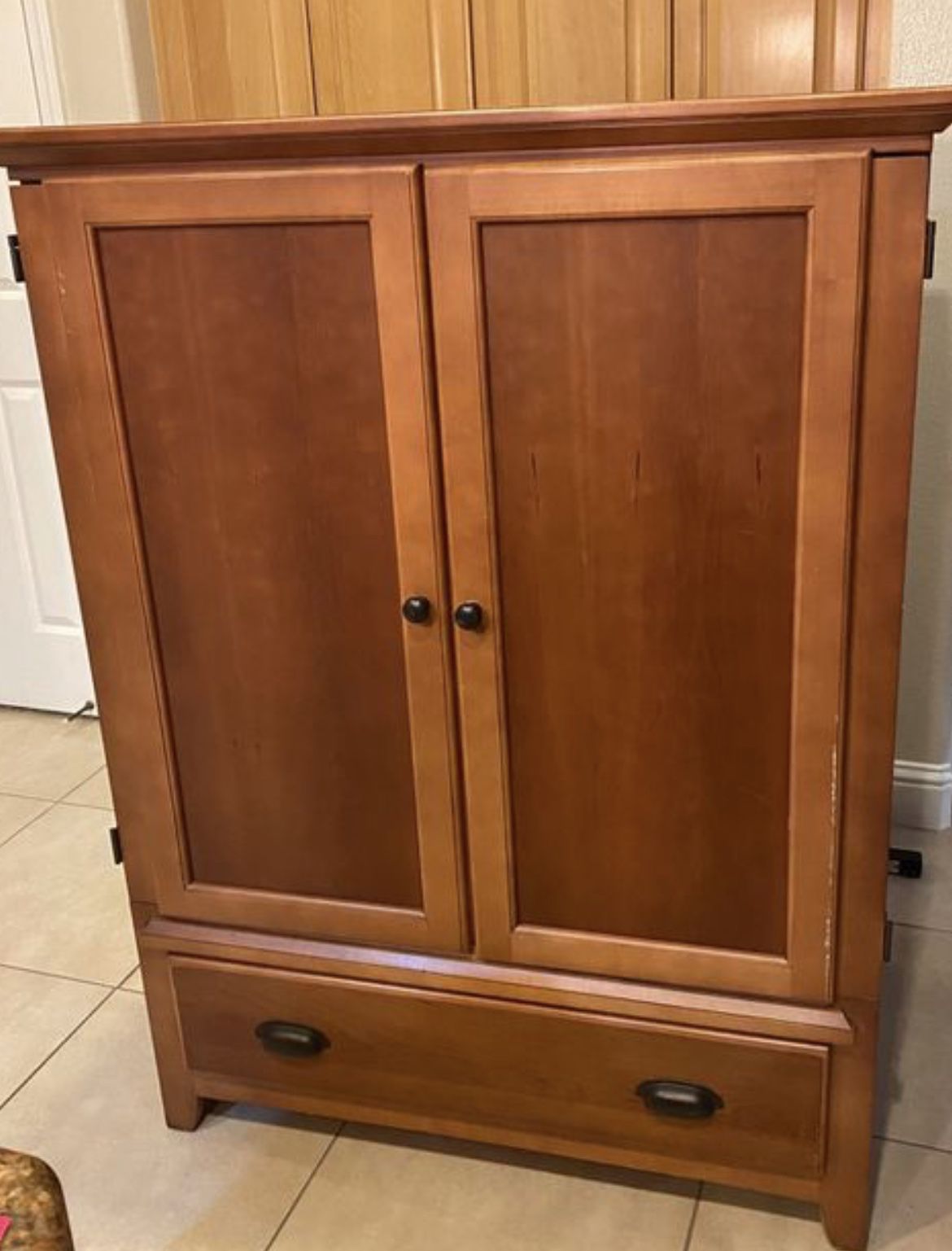 FREE - TV Armoire with TV