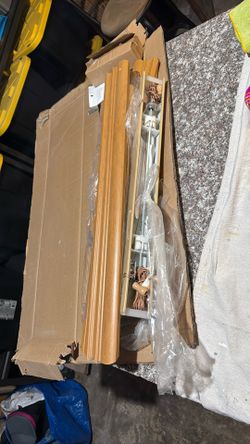 Brand New 2 Inch Faux Wood Blinds - 23 x 72