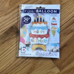 Happy Birthday Foil Balloon 