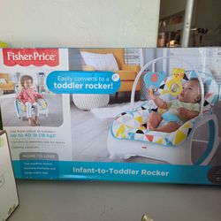 Infant-to-toddler rocker