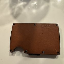 Ridge Wallet Leather