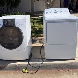 Kenmore Washing Machine & GE Electric Dryer