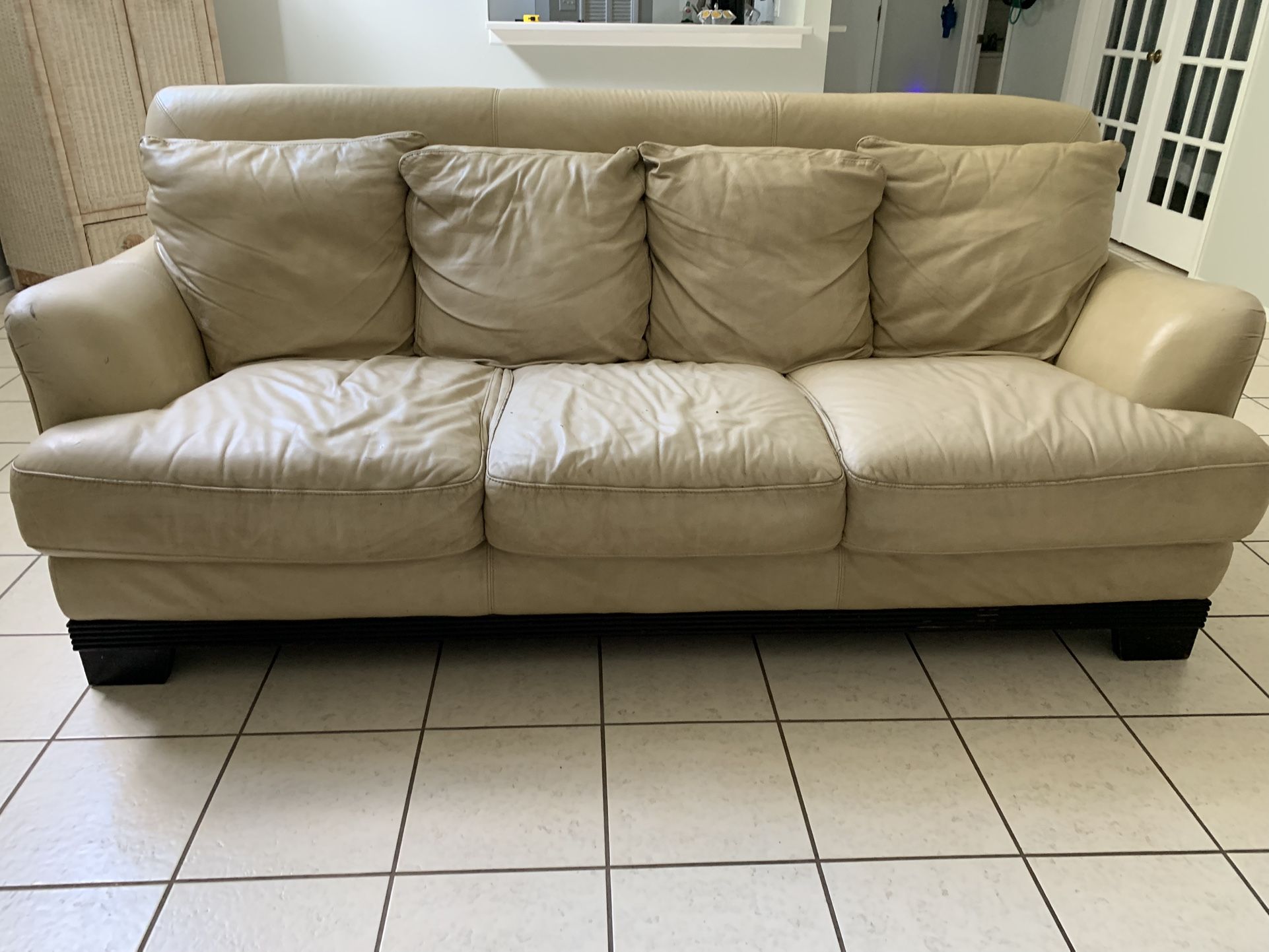 Free Leather Couch