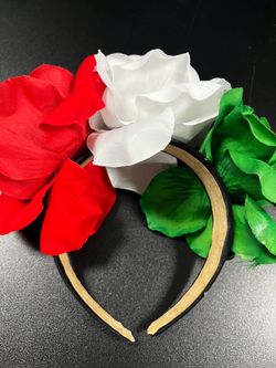 Mexico 🇲🇽 themed roses head piece