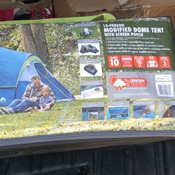 10-person Modified Dome Tent With Screen Porch