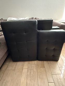 Black couch